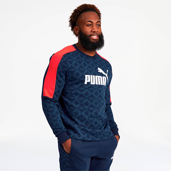 Puma men's crew neck 2024 sweatshirt