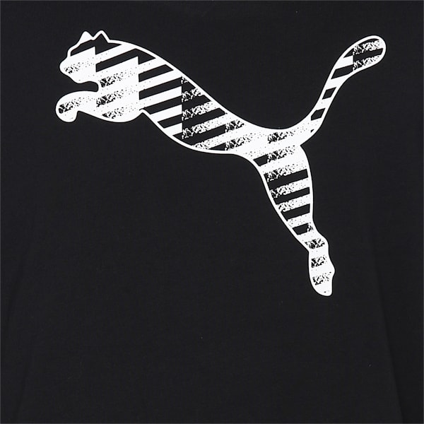 Cat Brand Logo T-Shirt, Puma Black, extralarge-IND