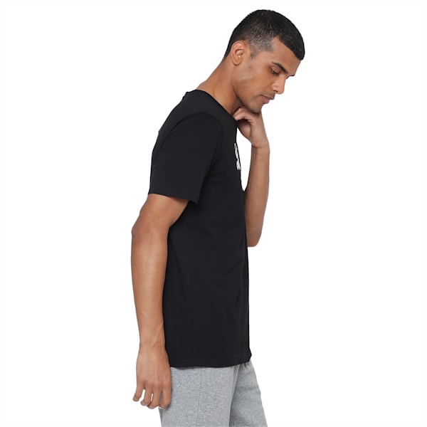 Cat Brand Logo T-Shirt, Puma Black, extralarge-IND