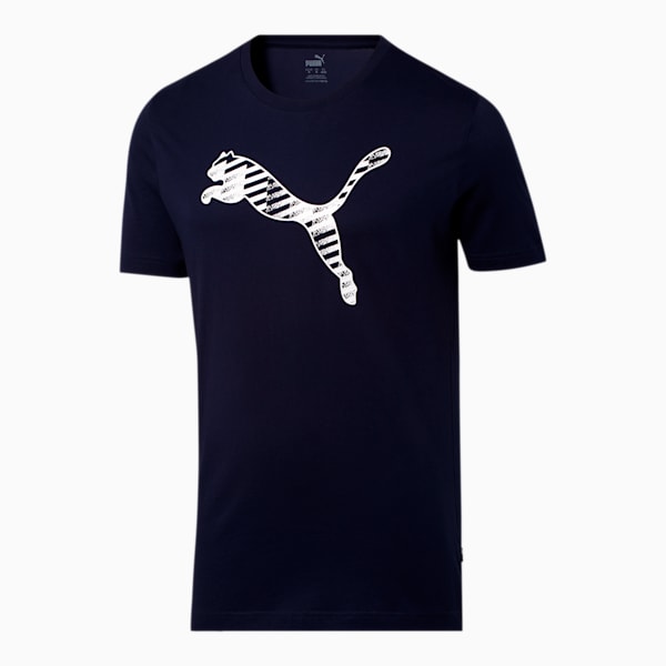 Cat Brand Men s Logo Tee
