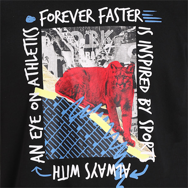 Photo Men's T-Shirt, Puma Black, extralarge-IND