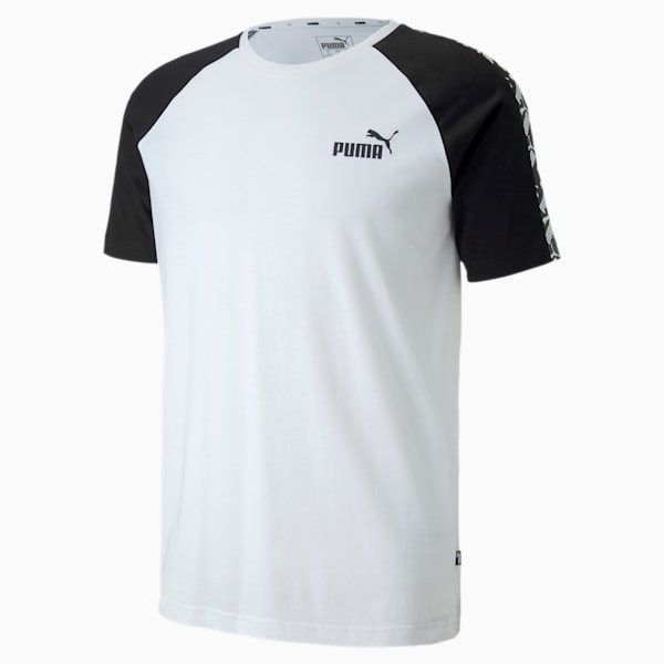 Amplified Men's Raglan Tee, Puma White, extralarge