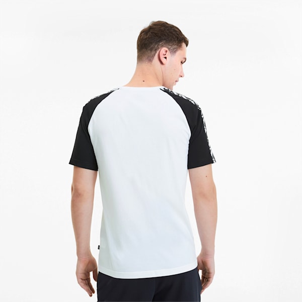 Amplified Men's Raglan Tee, Puma White, extralarge