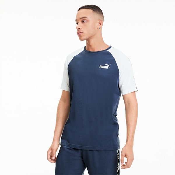 Amplified Men's Raglan Tee, Dark Denim, extralarge