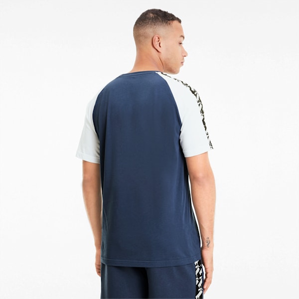 Amplified Men's Raglan Tee, Dark Denim, extralarge