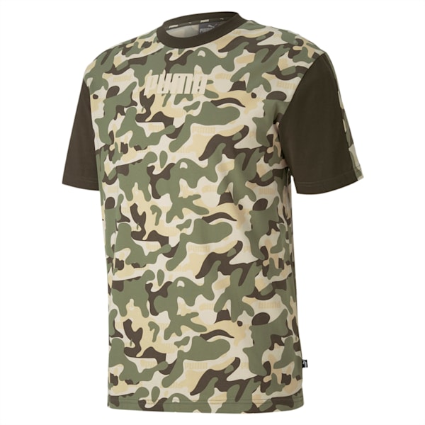 REBEL Camo T-Shirt, Forest Night, extralarge-IND