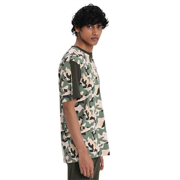 REBEL Camo T-Shirt, Forest Night, extralarge-IND