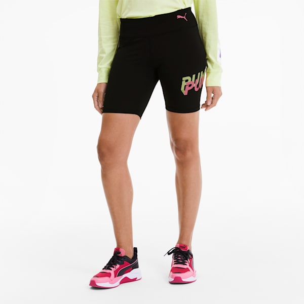 Modern Sports Women's Tight Shorts, Puma Black, extralarge