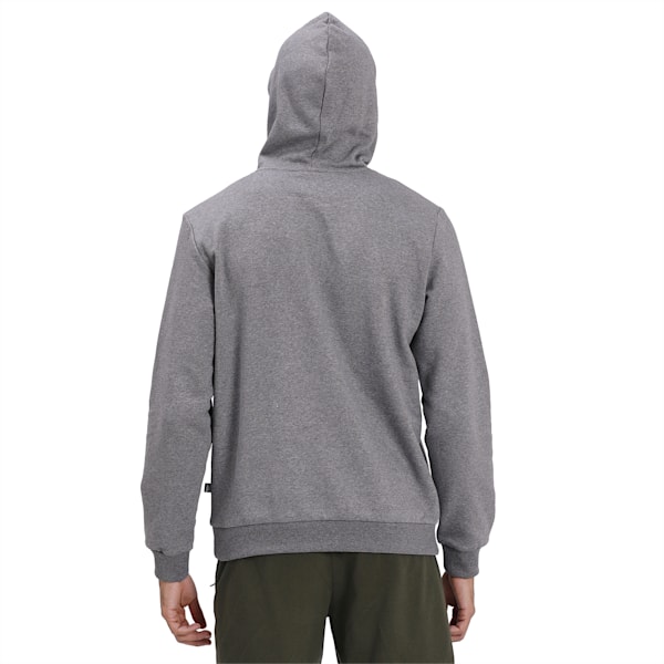 Men's Big Logo Hoodie, Medium Gray Heather, extralarge-IND