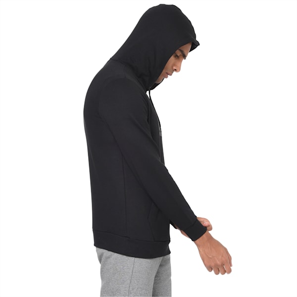 Essentials Men's Hoodie, Cotton Black, extralarge-IND