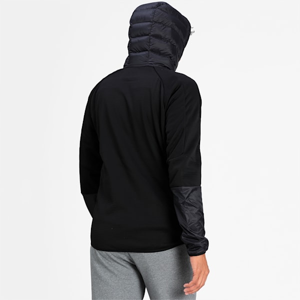 Hybrid Water Repellent Men's Down Jacket, Puma Black, extralarge-IND