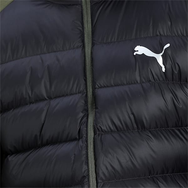Hybrid Water Repellent Men's Down Jacket, Forest Night, extralarge-IND