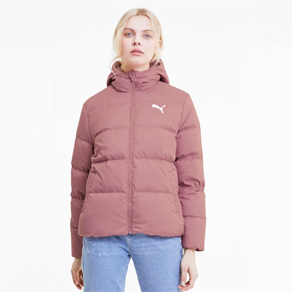 Essentials+ Women's Down Jacket, Foxglove, extralarge