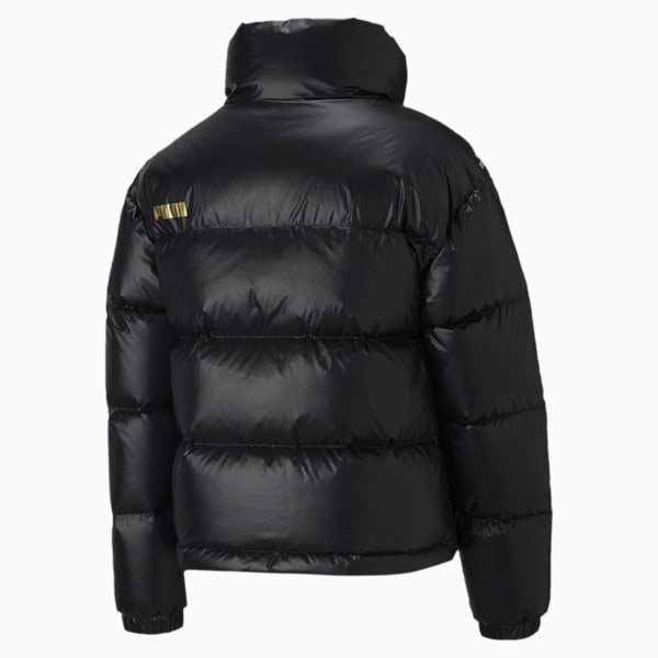 Shine Relaxed Fit Women's Down Jacket, Puma Black, extralarge-IND