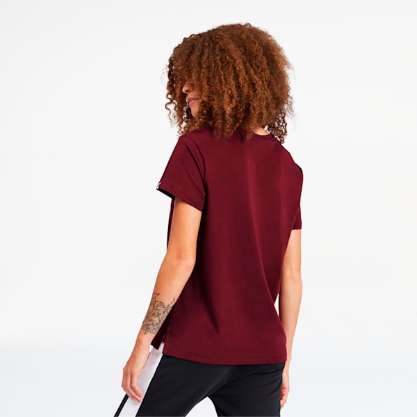 Above the Bar Women's Tee, Burgundy, extralarge