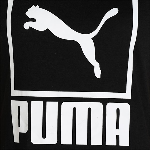 PUMA Stacked Logo Women's T-Shirt, Puma Black-Puma White, extralarge-IND
