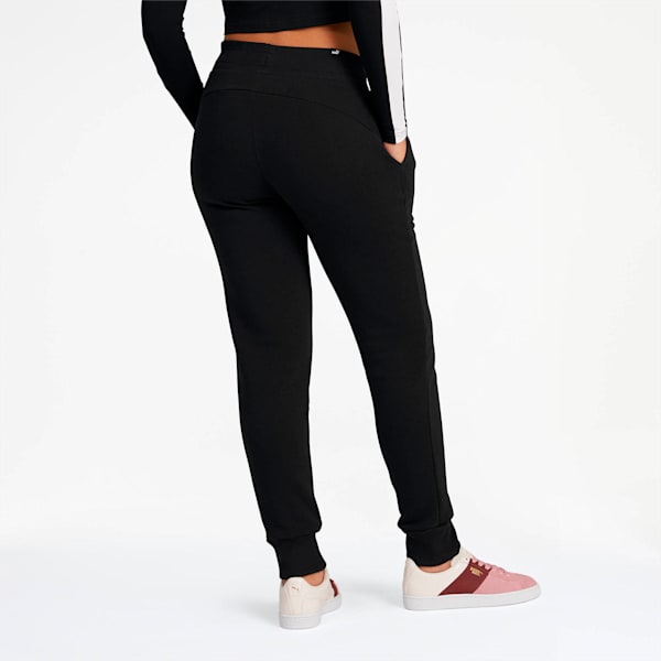 ESS Women's Fleece Sweatpants, Cotton Black, extralarge