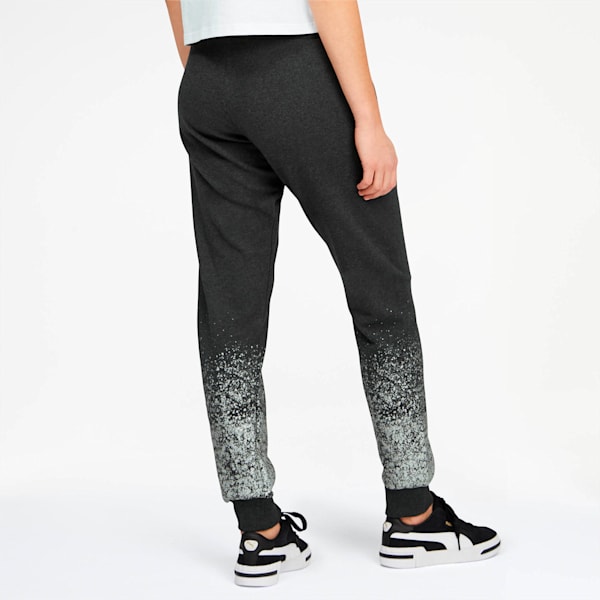 Glitz Women's Sweatpants, Dark Gray Heather-Silver, extralarge