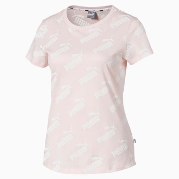 Amplified AOP Women's Tee, Rosewater, extralarge-IND