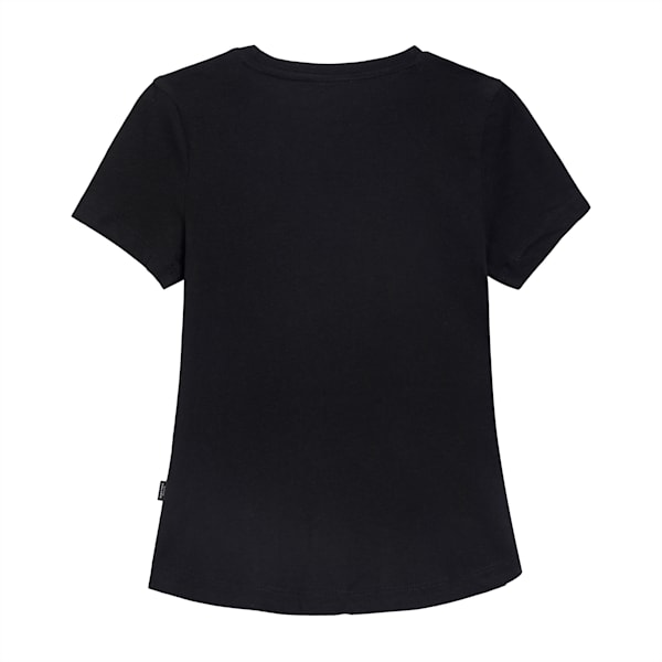 Essentials+ Girls' T-Shirt, Puma Black