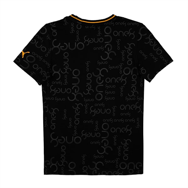 PUMA x one8 Kid's T-Shirt, Puma Black, extralarge-IND