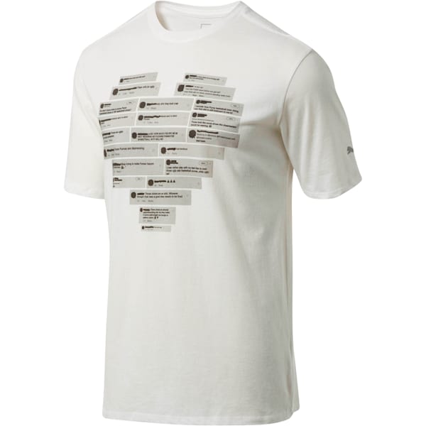 Love the Hate Men's Tee, Puma White, extralarge