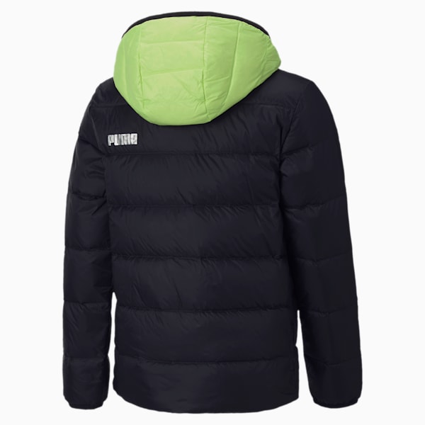 PackLITE Boys' Down Jacket, Sharp Green, extralarge