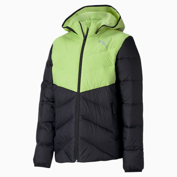 PackLITE Boys' Down Jacket, Sharp Green, extralarge
