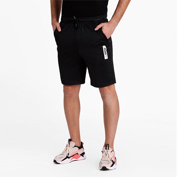 Elevated Men’s Active Shorts, Puma Black, extralarge-IND