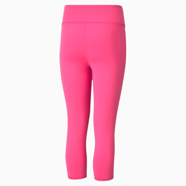 Runtrain 3/4 dryCELL Kid's Leggings, Luminous Pink