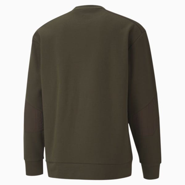 NU-TILITY Crew Regular Fit Men's Sweat Shirt, Forest Night, extralarge-IND