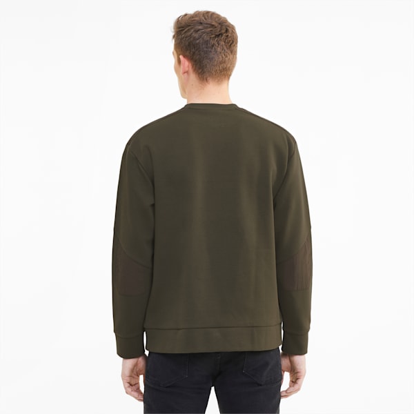 NU-TILITY Crew Regular Fit Men's Sweat Shirt, Forest Night, extralarge-IND