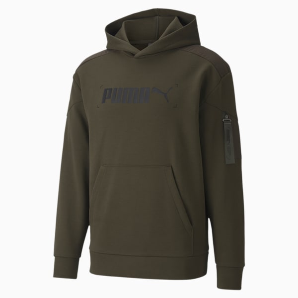 NU-TILITY Men's Hoodie, Forest Night, extralarge-IND