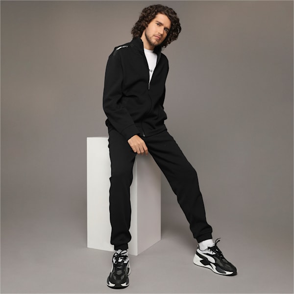 NU-TILITY Men's Track Jacket, Puma Black, extralarge-IND