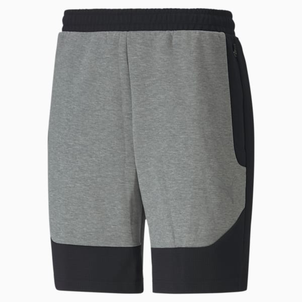 Evostripe Men's Shorts, Medium Gray Heather, extralarge