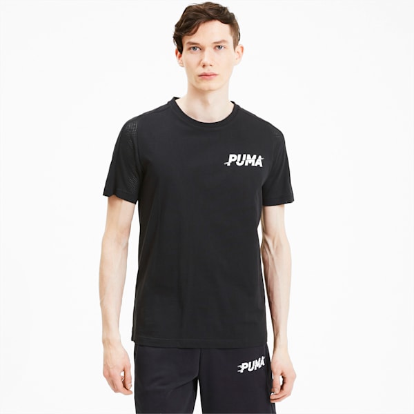 Modern Sports dryCELL Men's T-Shirt, Puma Black, extralarge-IND
