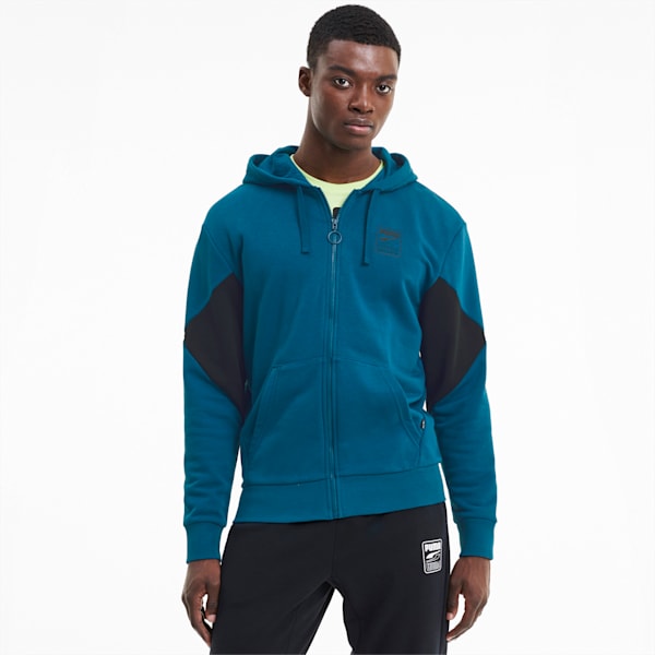 Rebel Men s Full Zip Hoodie PUMA
