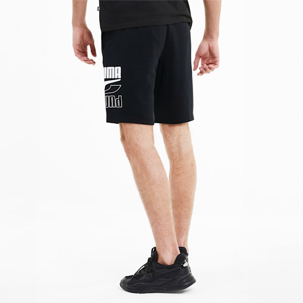 Rebel Men's Shorts, Puma Black, extralarge