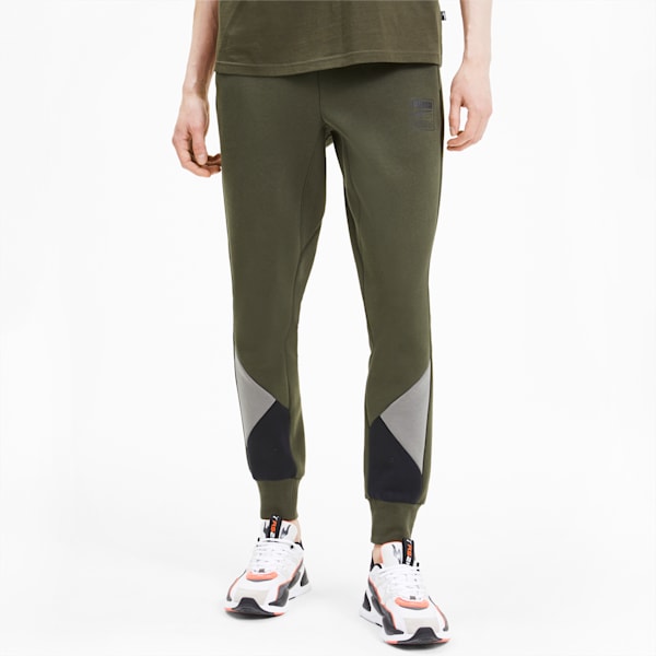 Rebel Block Regular Fit Knitted Men s Pants PUMA