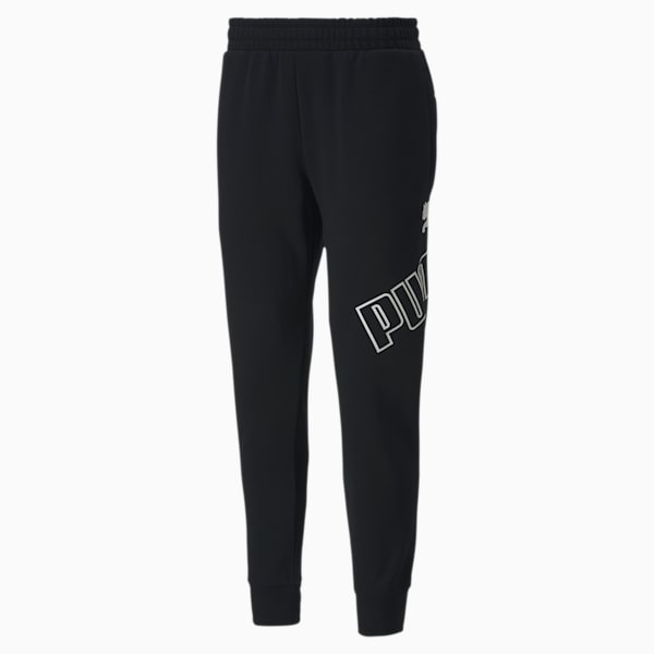 Big Logo Men's Sweatpants, Puma Black, extralarge