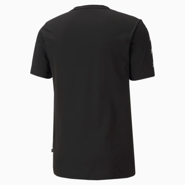 Amplified Men's Crew Neck T-Shirt, Puma Black, extralarge-IND