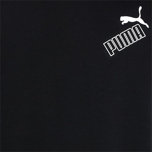 Amplified Crew Neck Men’s Sweatshirt, Puma Black, extralarge-IND