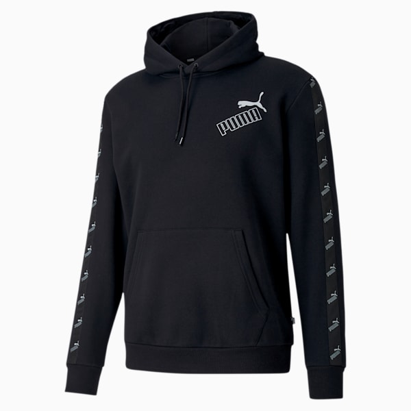 Amplified Men’s Hoodie, Puma Black, extralarge-IND