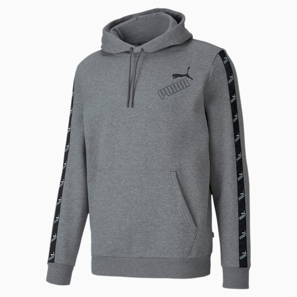 Amplified Men's Hoodie, Medium Gray Heather, extralarge