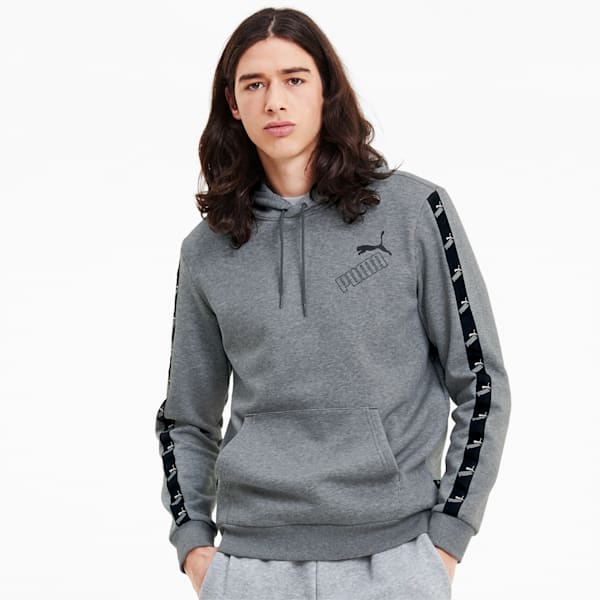 Amplified Men's Hoodie, Medium Gray Heather, extralarge