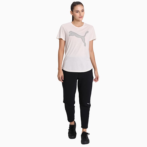 Evostripe Relaxed Fit Women’s T-Shirt, Vaporous Gray, extralarge-IND