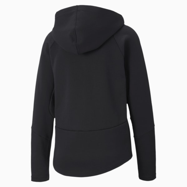 Evostripe Full Zip dryCELL Regular Fit Women's Hoodie, Puma Black, extralarge-IND
