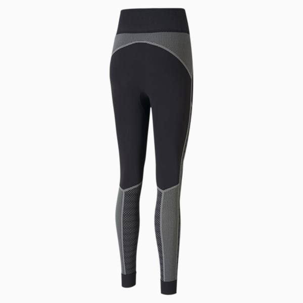 Evostripe evoKNIT 7/8 Knitted Women's Leggings, Puma Black, extralarge-IND