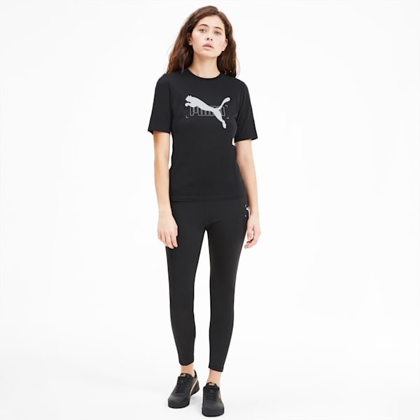 NU-TILITY Regular Fit Women’s T-Shirt, Puma Black