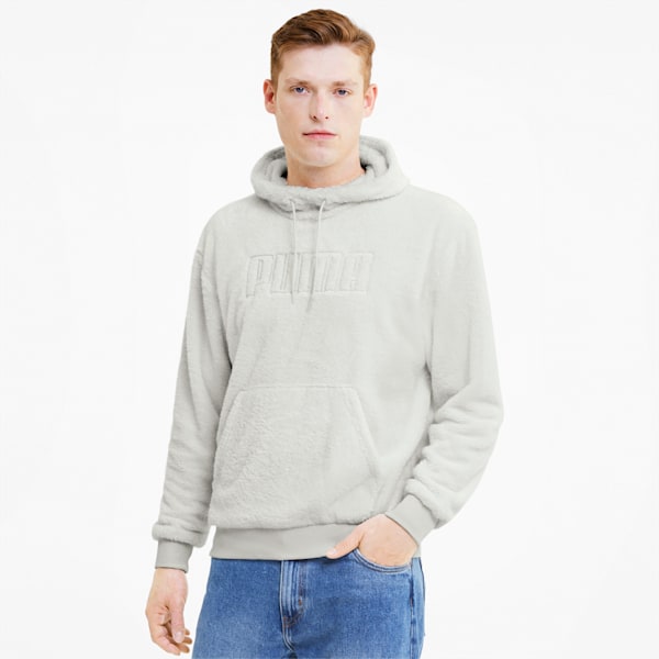 Modern Basics Men's Hoodie, Vaporous Gray, extralarge